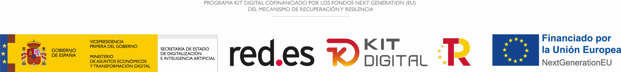 Programa Kit Digital, financiado por la Unión Europea — NextGenerationEU